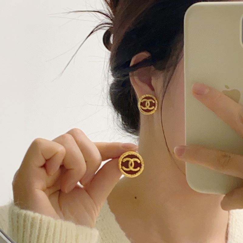 Ch*el earrings